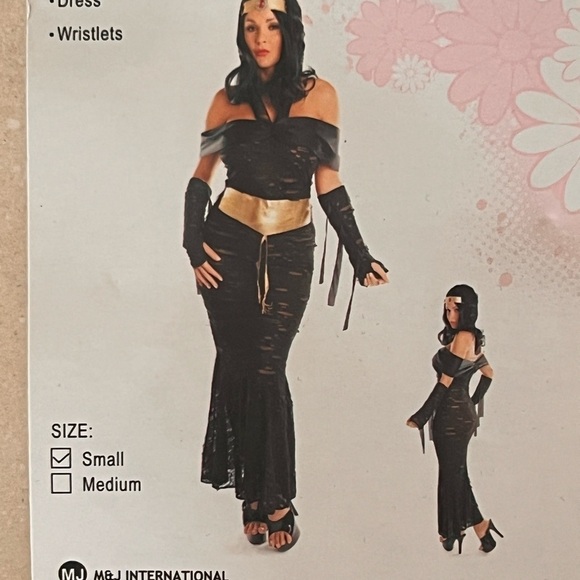Halloween costume Queen of the Nile women’s size Small  NWT - Picture 6 of 9
